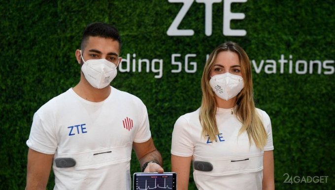 Умная футболка ZTE YouCare отследит параметры жизнедеятельности владельца