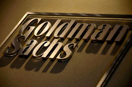 FILE PHOTO: A sign is displayed in the reception of Goldman Sachs in Sydney, Australia, May 18, 2016. REUTERS/David Gray