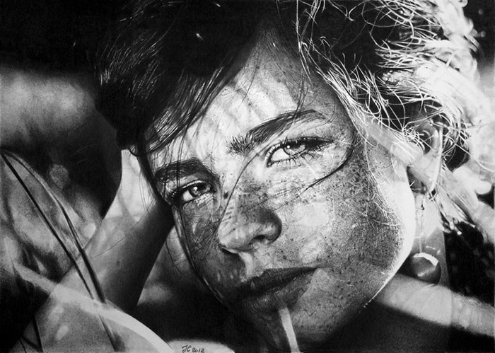 Франко Клун гиперреализм, картина, фотография