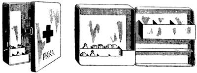 Танковые аптечки СССР - Полевые аптечки солдат и офицеров Великой отечественной войны