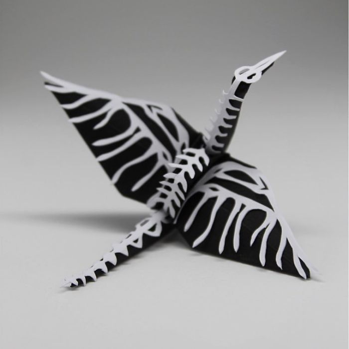 I Folded And Decorated An Origami Crane Every Day, For 1000 Days