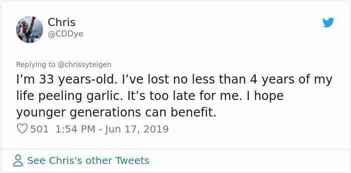 Вот как на самом деле надо чистить чеснок Вот как на самом деле надо чистить чеснок позитив