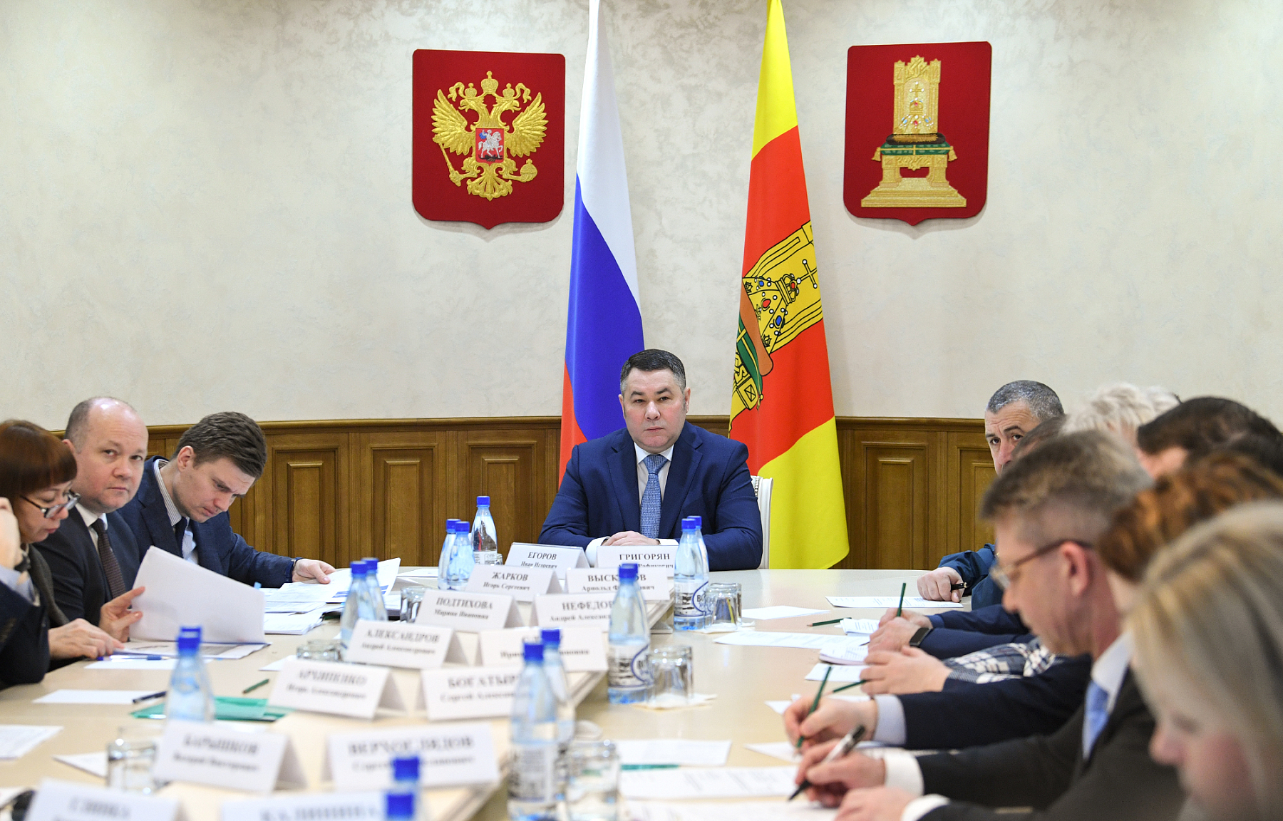 В региональном правительстве рассмотрели проект изменений в генеральный план Калязина