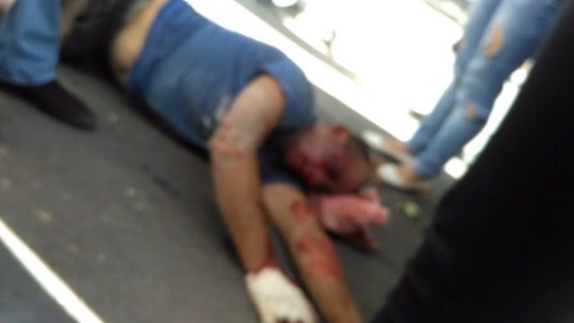 В Симферополе иномарка дважды переехала коммунальщиков 3