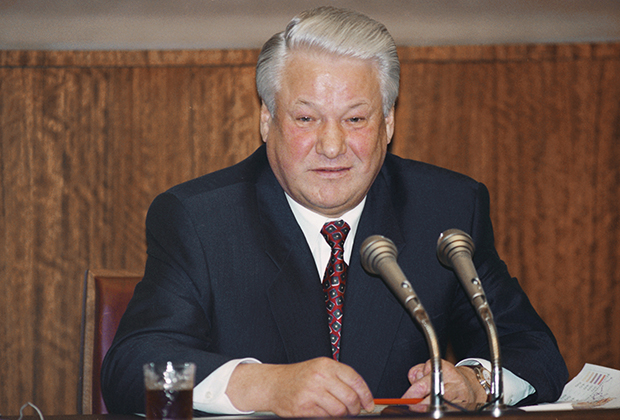 Бывший президент РФ Борис Николаевич Ельцин