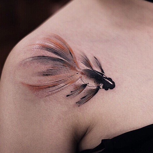 The Watercolor Tattoos Of Chen Jie Will Inspire You To Do One Immediately