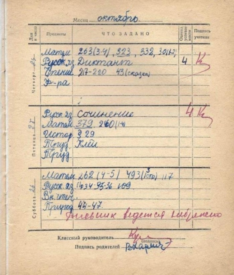 Дневник ученика 4-го класса за 1968-69 учебный год вдохновил Сеть Дневник ученика 4-го класса за 1968-69 учебный год вдохновил Сеть