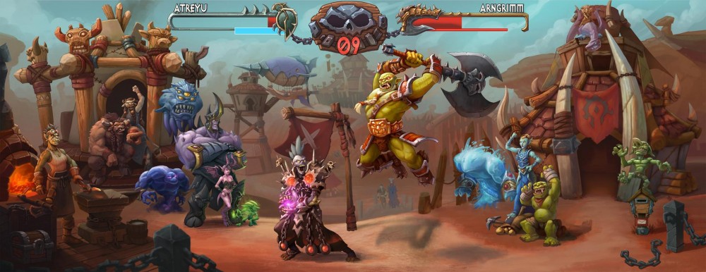 Художник показал, как мог бы выглядеть файтинг по World of Warcraft Художник показал, как мог бы выглядеть файтинг по World of Warcraft mmorpg,pc,world of warcraft,Игры