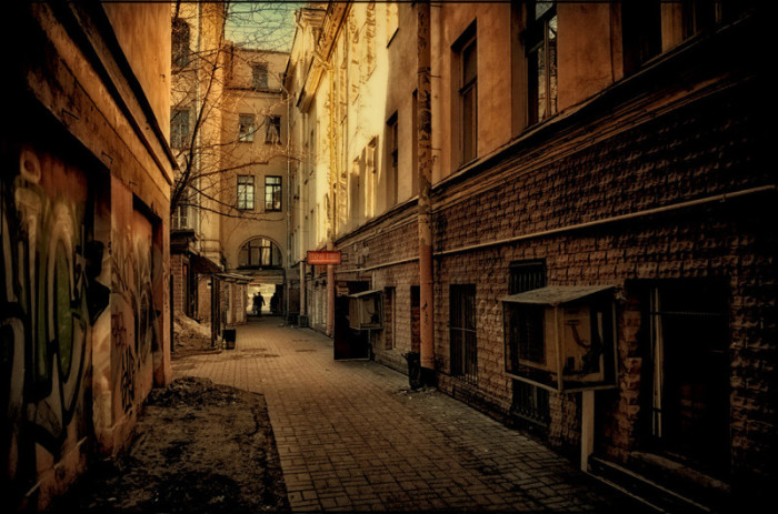 Легендарные питерские дворы-колодцы, которые дарят городу особое очарование архитектура,дворы,Петербург