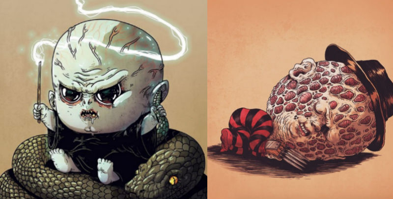 И злодеи когда-то были детьми: как выглядели бы герои фильмов ужасов в детстве - похожая новость на Toplenta