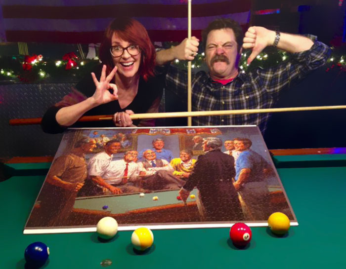 Nick-offerman-megan-mullally-puzzles