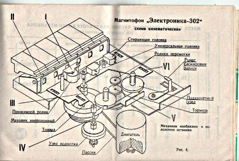 Схема магнитофона электроника 323 1