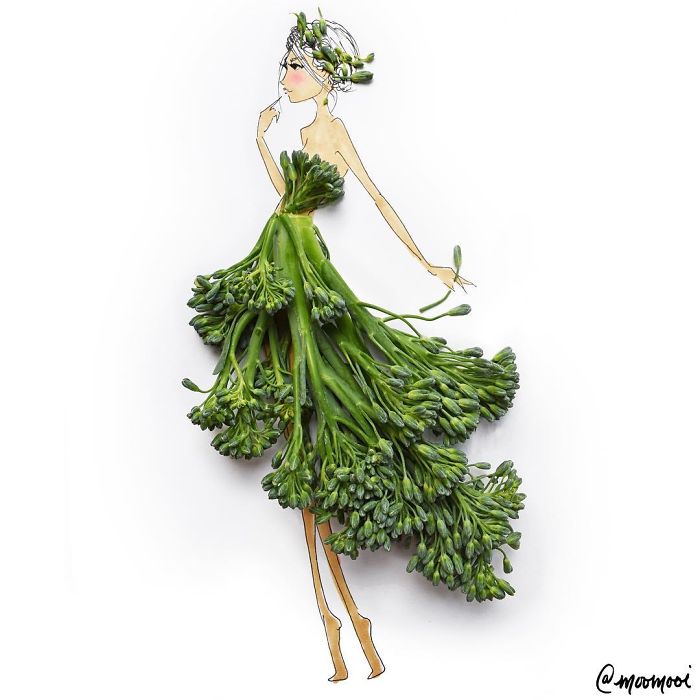 Flower Fashion Illustrations