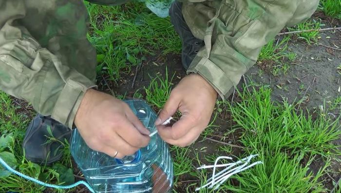 Способ наловить рыбы без специальных снастей 