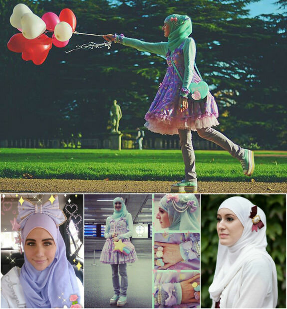 Хиджаб и сбоку бантик: мусульманские лолиты Хиджаб и сбоку бантик: мусульманские лолиты мода,мода и красота,стиль