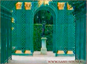 Решетчатая беседка. Парк Сан-Суси. Потсдам / www.sans-souci.ru