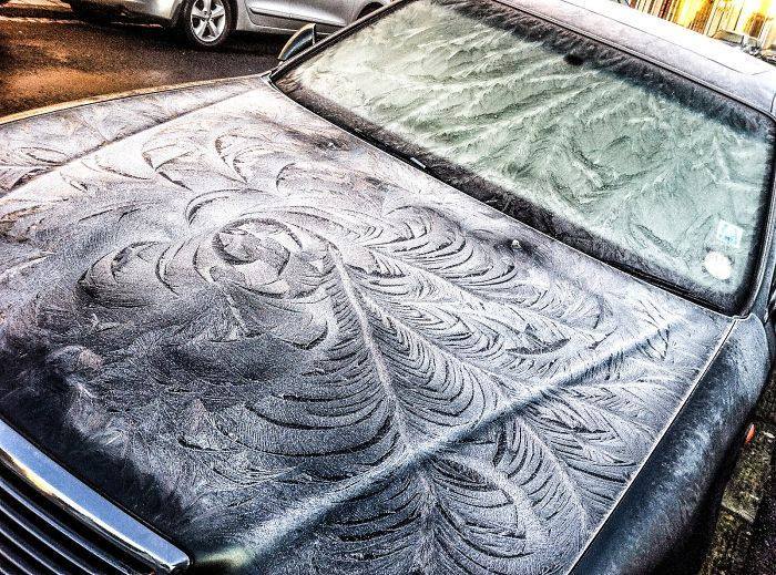 25 ледяных произведений искусства, в которые мороз превратил обычные автомобили