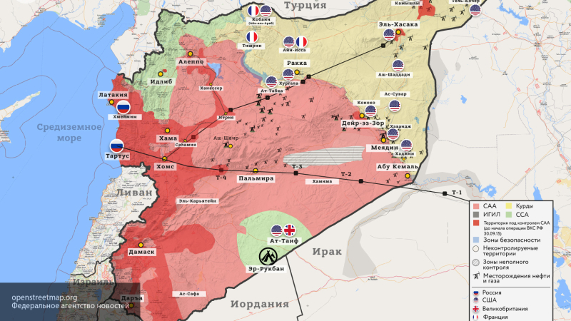 США готовят боевиков ИГИЛ для удара по Центральной Сирии 
