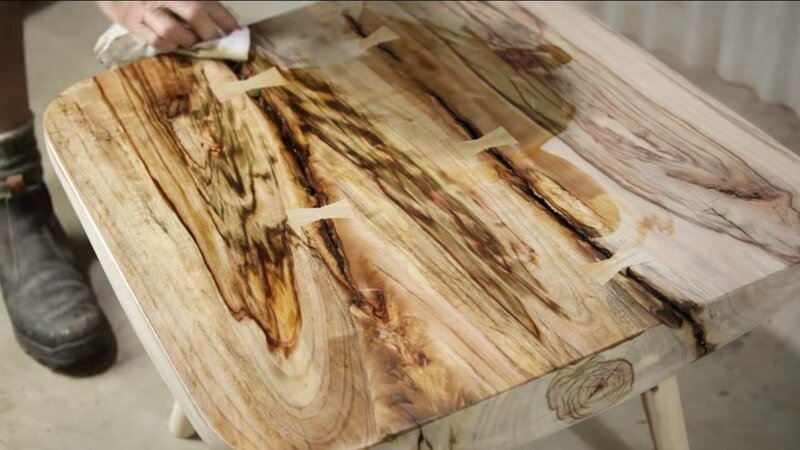 Кофейный столик из бревна кофейный стол