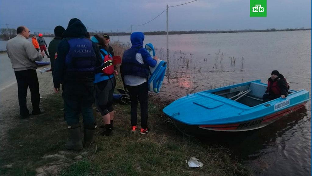 Под Рязанью спасли 27 участников сплава по Оке