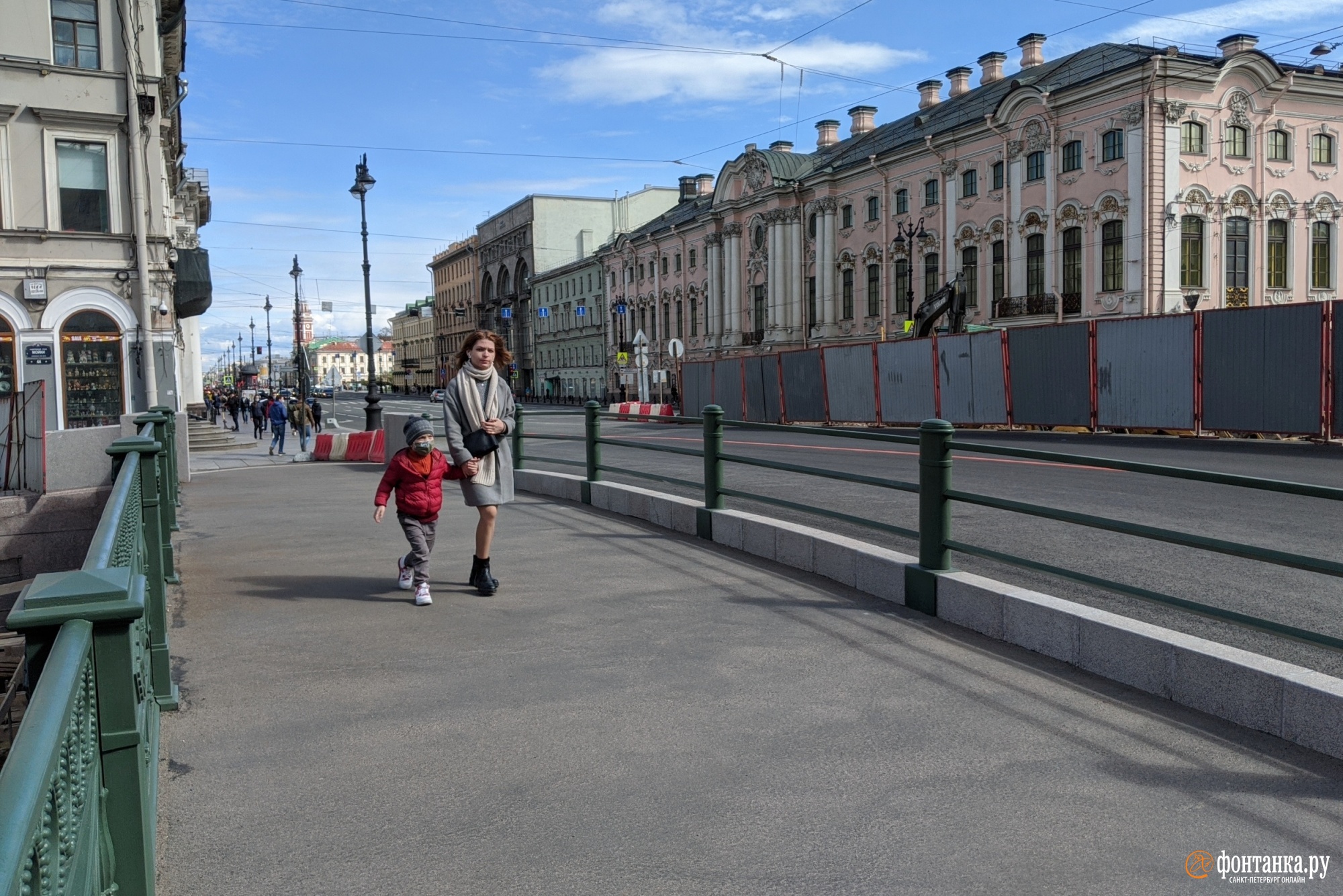 зеленый мост в санкт петербурге