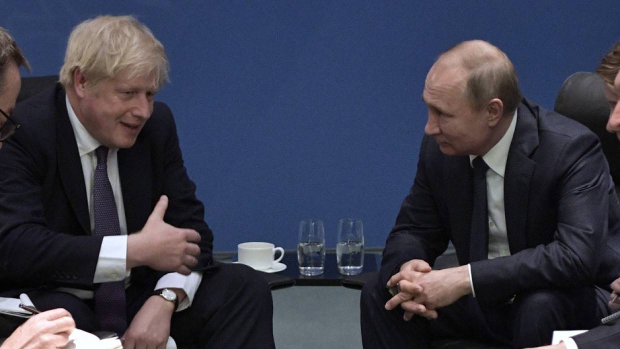 Борис Джонсон позвонит Владимиру Путину перед поездкой в Европу