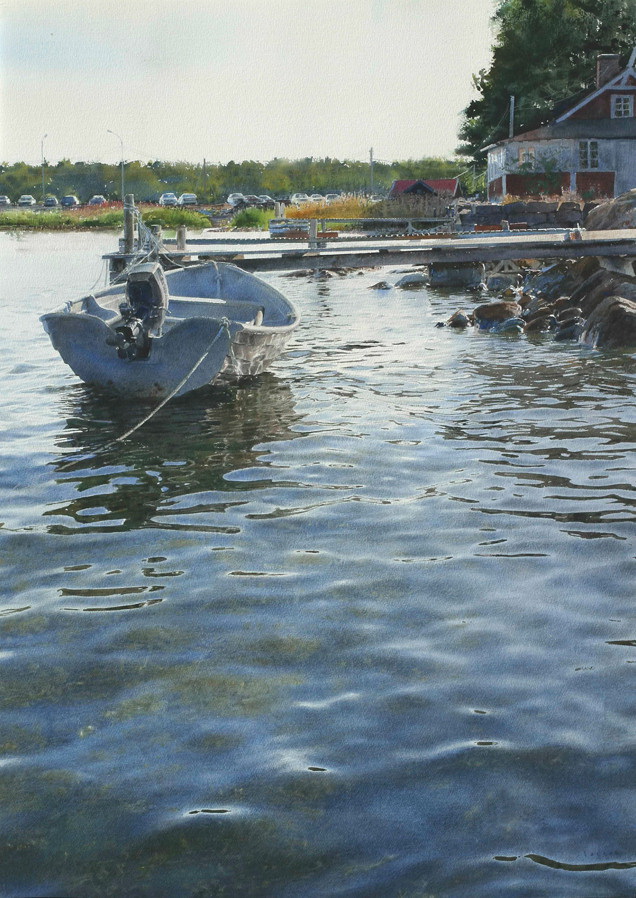 Stanislaw Zoladz. Гиперреализм. Вода акварелью. Акварель одинадцатая