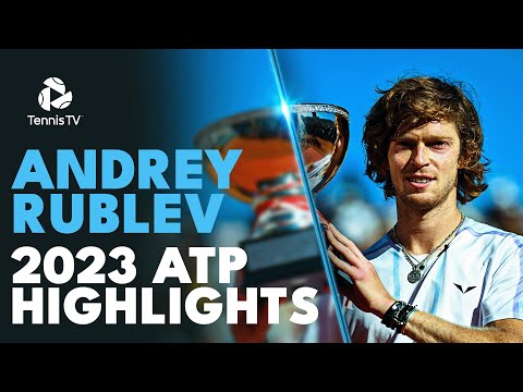 Лучшие моменты Рублева на турнирах ATP в сезоне-2023