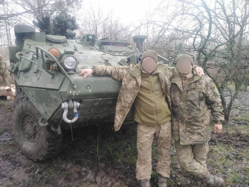 Бронемашины Stryker на Украине. Первые потери и предсказуемое будущее Бронемашины Stryker на Украине. Первые потери и предсказуемое будущее оружие