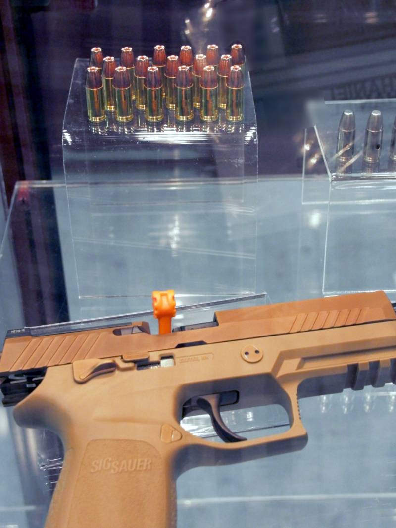 Новые пистолетные патроны для армии США Новые пистолетные патроны для армии США оружие