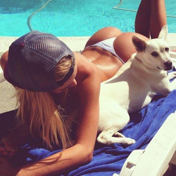 Красивые девушки: вид спереди и сзади картинки,позитив