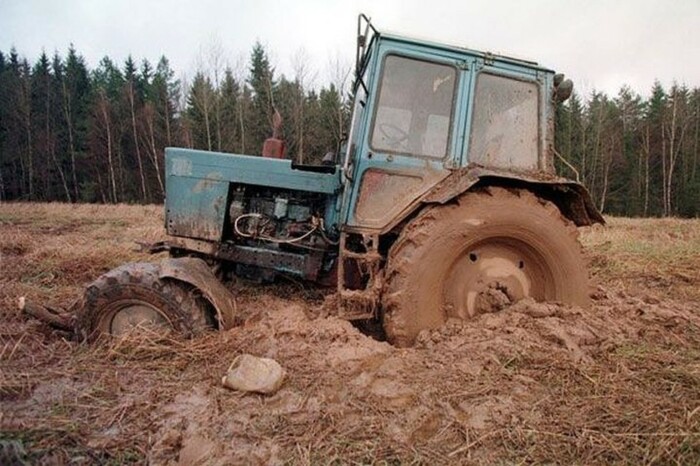 Задние колеса повышают проходимость. |Фото: ex-press.by.