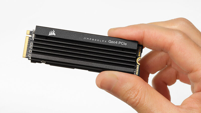 SSD Corsair MP600 Pro LPX специально для Sony PS5.  Более быстрое игровое пространство