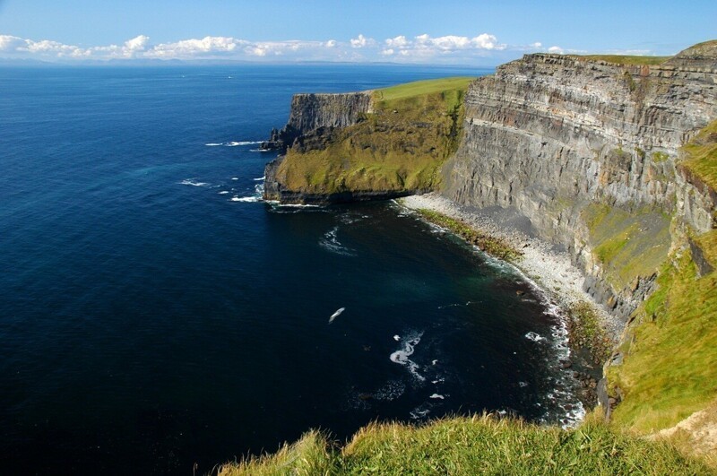 Живописные ирландские утёсы Мохер Мохер, туристов, можно, скалы, которые, Ирландии, здесь, утесов, около, утёсов, увидеть, О’Брайана, место, который, Moher, Cliffs, Скалы, таких, чтобы, привлекает
