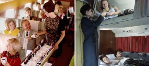 20+ снимков, показывающих насколько изысканнее были перелеты раньше