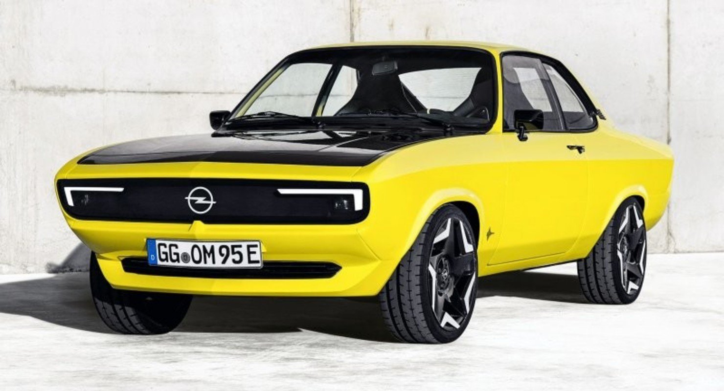 Manta GSe ElektroMOD — классическая Manta в виде электрокара от Opel Автомобили