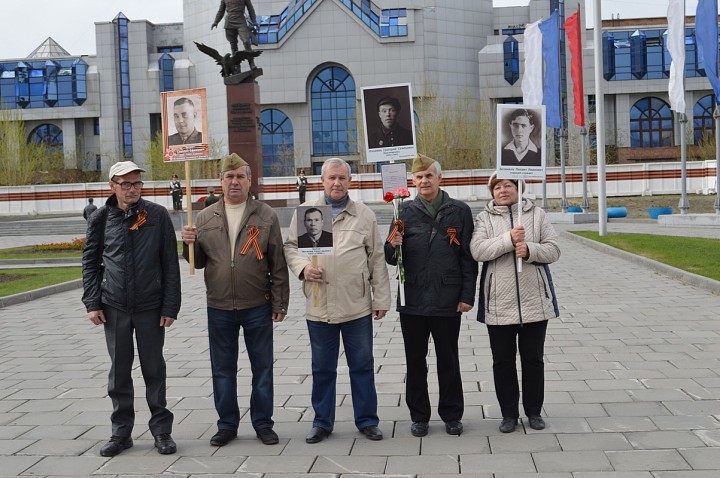 Бессмертный полк в Новосибирске