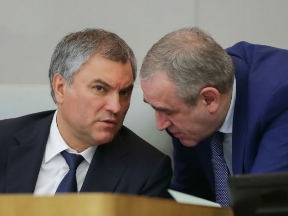 Вячеслав Володин и Сергей Неверов. Фото: duma.gov.ru