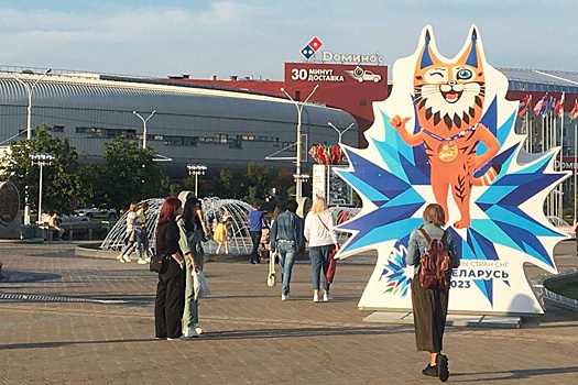 Церемония передачи эстафеты Игр стран СНГ прошла в Минске.