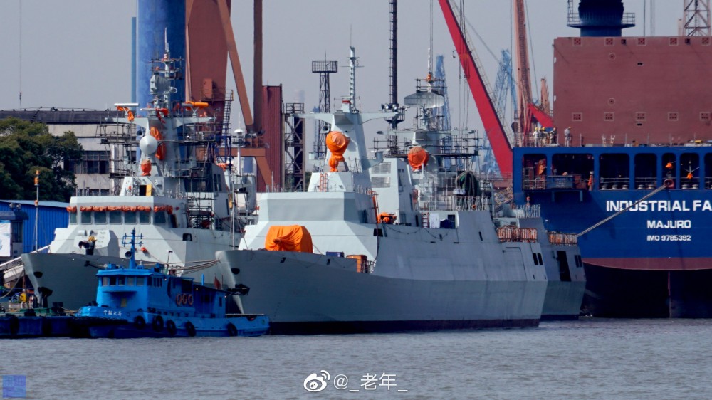 В состав ВМС НОАК с начала года вошло девять корветов проекта 056