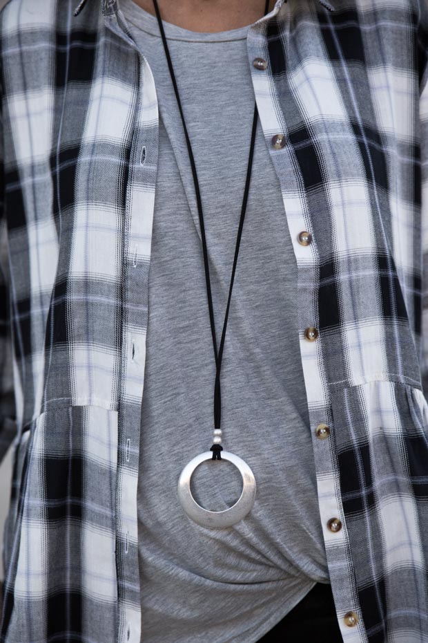 Plaid Shirt For women is a great 2017 fall on trend piece