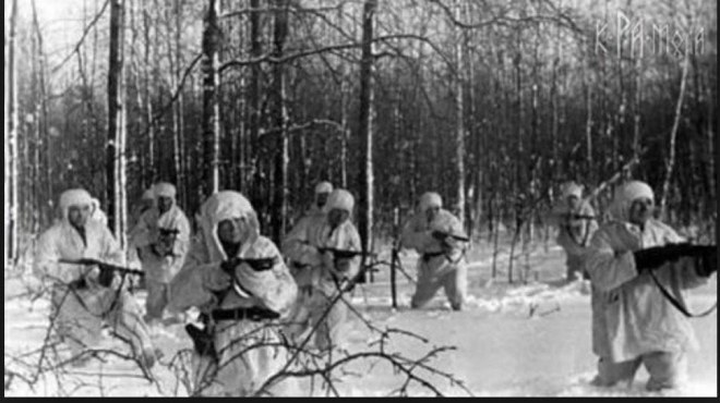 Квадратные сугробы в армии фото