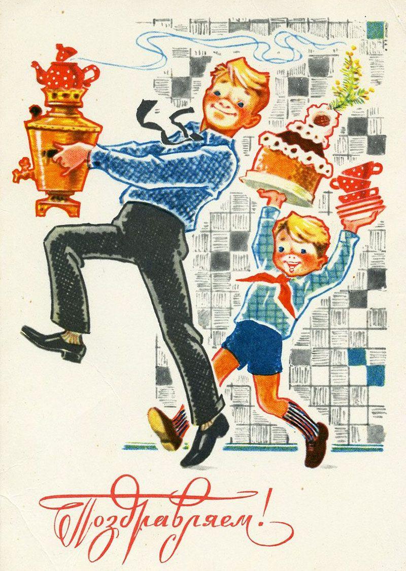 Самые лучшие открытки с 8 Марта — те самые советские из детства evergreen, format-article, noindex, развлечения