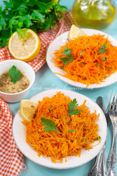 Французский морковный салат