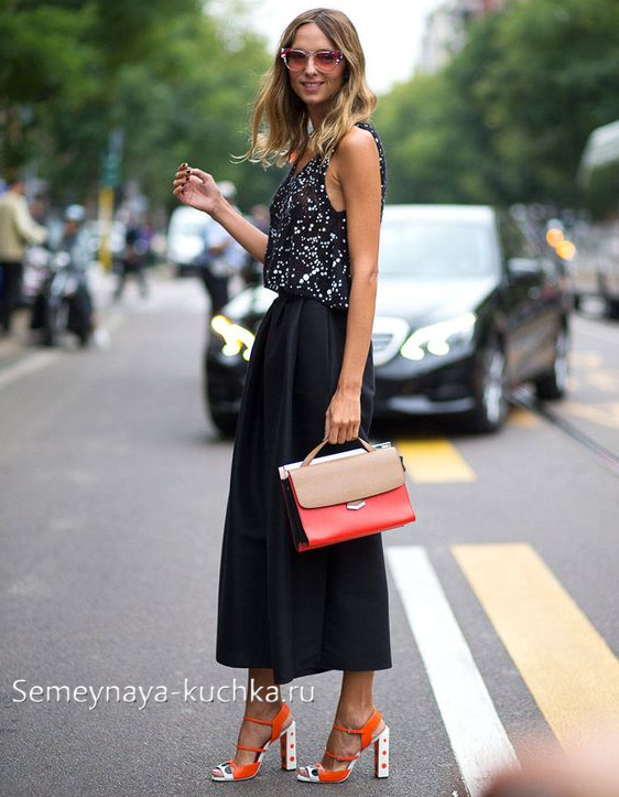 длинная юбка для офиса