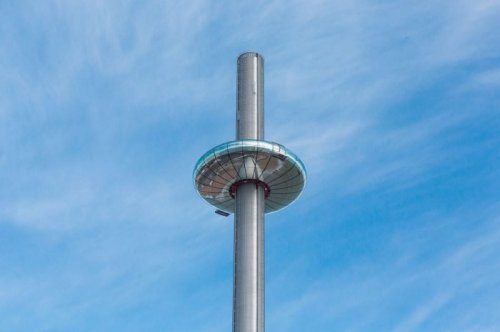 Смотровая площадка The British Airways i360 в Брайтоне (15 фото)