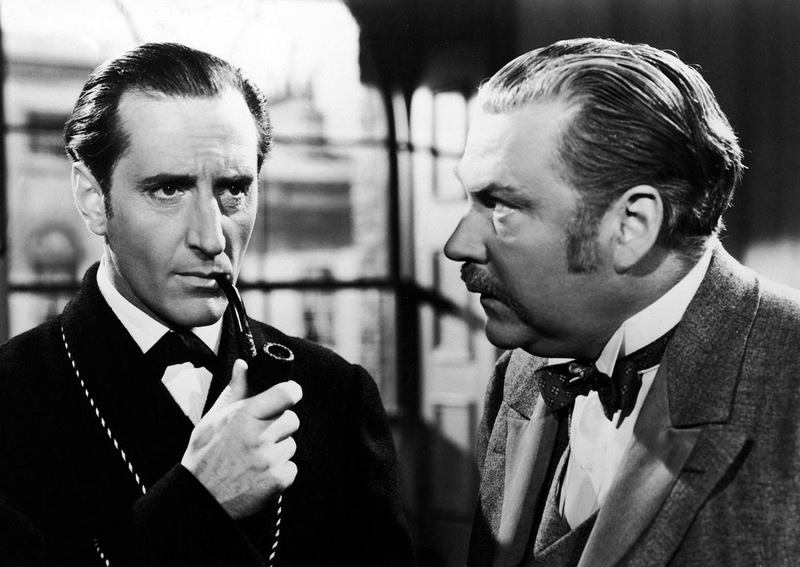 1939 Приключения Шерлока Холмса. В роли Холмса Бейзил Рэтбоун