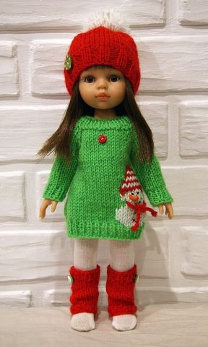 Когда в доме рукодельница — даже куклы в модных вязаных нарядах! Когда в доме рукодельница — даже куклы в модных вязаных нарядах! вязание,куклы и игрушки,разное