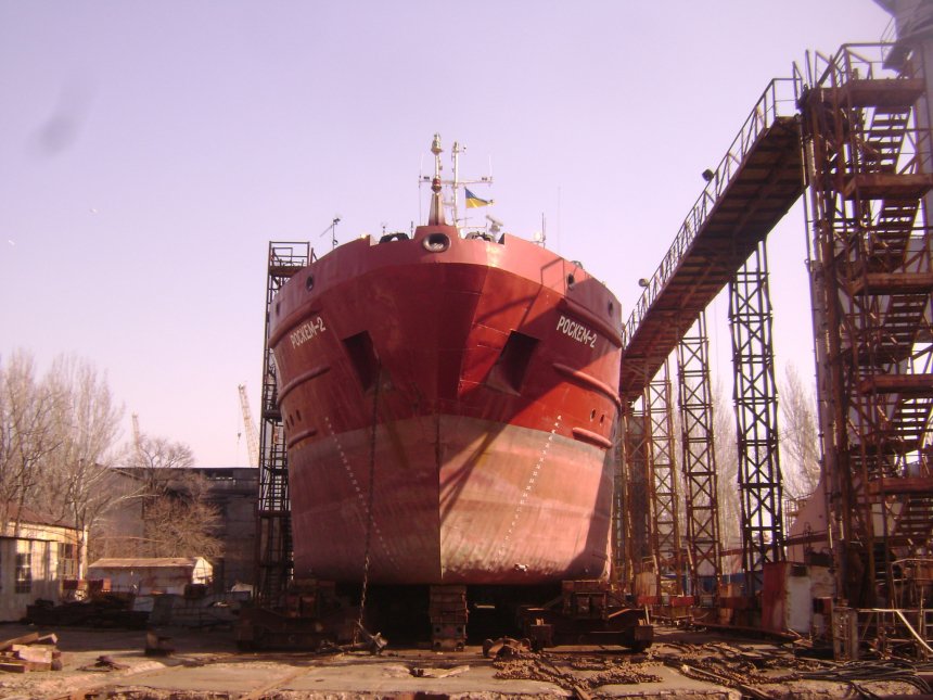 Украина починит русский танкер «Роскем-2», наплевав на «санкционную войну»