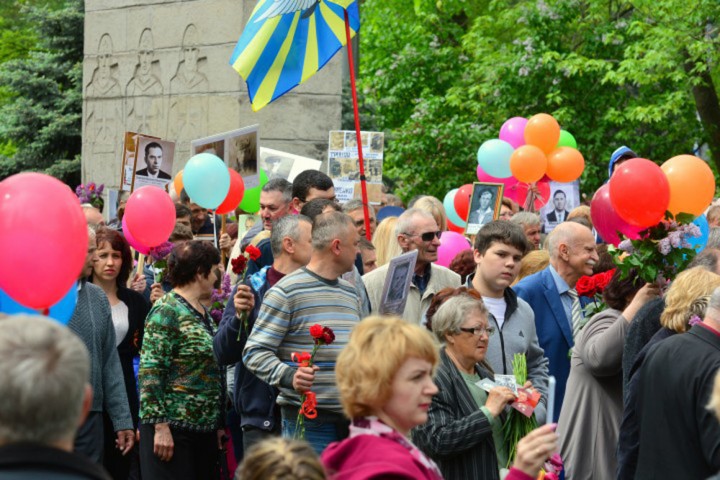 День Победы и Бессмертный Полк в Мелитополе, Украина